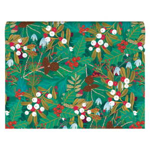 Ukrasni papir u setu 5 kom s božićnim motivom 69,5x48,5 cm Winter Foliage – Roger la Borde