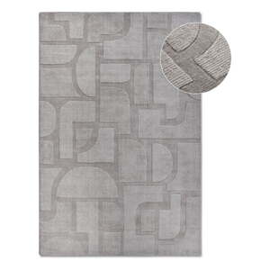 Sivi ručno rađen vuneni tepih 190x280 cm Alexis – Villeroy&Boch