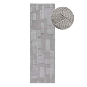 Siva ručno rađena vunenia staza 80x250 cm Wilhelmine – Villeroy&Boch