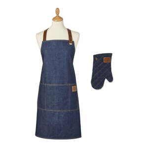 Pregača i rukavica u setu 2 kom Oxford Denim – Cooksmart ®