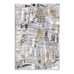 Svijetlo sivi tepih 120x160 cm Malard Anthracite Gold – Elle Decoration