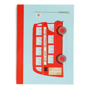 A6 bilježnica 60 str. Routemaster Bus – Rex London