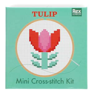 Kreativna igračka Cross-stitch Kit Tulip – Rex London