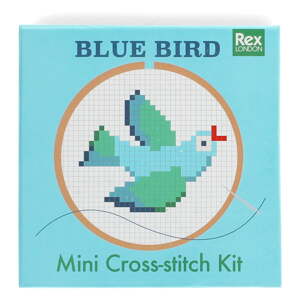 Kreativna igračka Cross-stitch Kit Blue Bird – Rex London