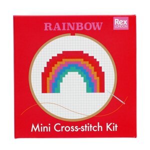 Kreativna igračka Cross-stitch Kit Rainbow – Rex London
