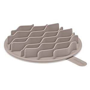 Silikonski umetak protiv gutanja hrane za posudu za pse ø 15 cm Lento Greige S/M – MiaCara