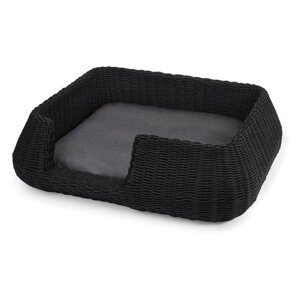 Antracitno sivi krevet za pse 75x85 cm Mio Anthracite M – MiaCara