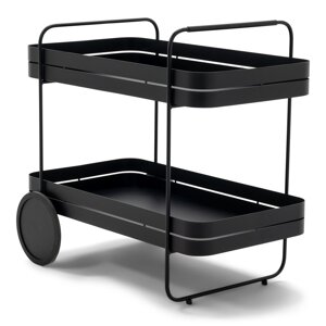 Metalna kolica za posluživanje na kotačima 74x42 cm Gin & Trolley – Spinder Design