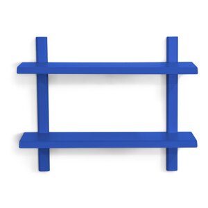 Plava metalna polica s više razina 60 cm Hola – Spinder Design