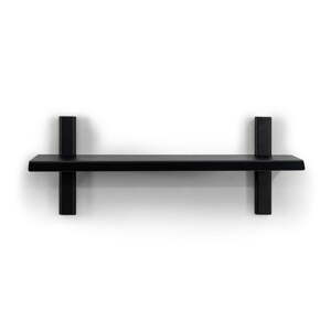 Crna metalna polica 60 cm Hola – Spinder Design