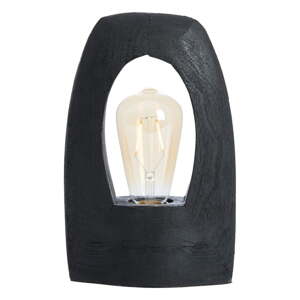 Mat crna stolna lampa (visina 25 cm) Carini – Light & Living