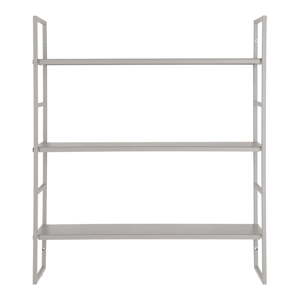 Svijetlo siva metalna polica s više razina 48 cm Beja – House Nordic