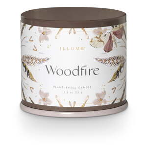 Mirisna svijeća od sojinog voska vrijeme gorenja 50 h Woodfire – ILLUME x Bloomingville