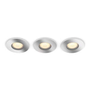 Ugradbena stropna svjetiljka 3 kom GU10, 4 W Adore – Philips Hue