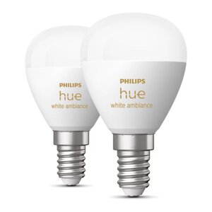 Pametne žarulje u setu 2 kom E14, 5 W White ambiance – Philips Hue
