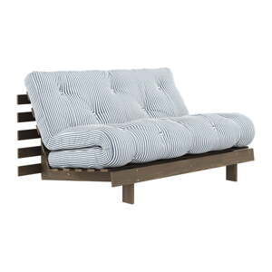Bijela/svijetlo plava kauč na razvlačenje 140 cm Roots - Karup Design