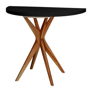 Okrugli proširiv blagovaonski stol 45x90 cm Jubi – Ragaba