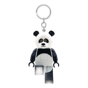 Crno-bijeli privjesak za ključeve sa svjetlom Iconic Panda – LEGO®