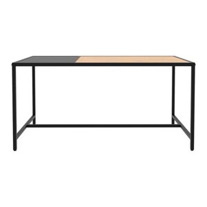 Crni/u prirodnoj boji stolić za kavu 60x100 cm Altino – Unique Furniture