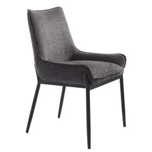 Tamno siva blagovaonska stolica Calgary – Unique Furniture