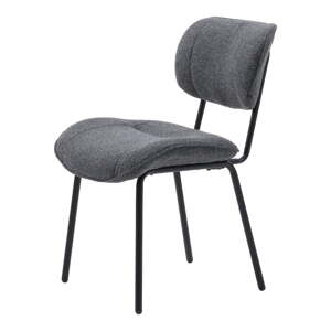 Tamno siva blagovaonska stolica Buffalo – Unique Furniture