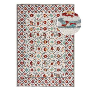 Crveni/plavi ručno rađen vunen tepih 200x290 cm Iris Traditional – Flair Rugs
