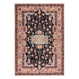 Ružičasti ručno rađen vunen tepih 120x170 cm Blossom Traditional – Flair Rugs