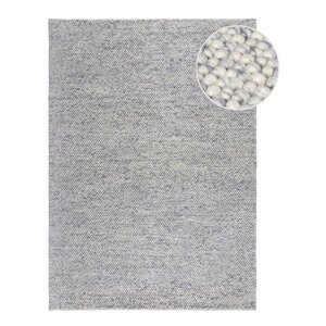 Svijetlo plavi ručno rađen tepih od mješavine vune 80x150 cm Minerals – Flair Rugs