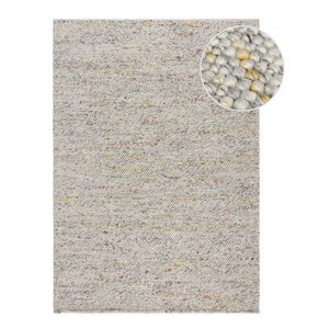 Krem ručno rađen tepih od mješavine vune 80x150 cm Minerals – Flair Rugs