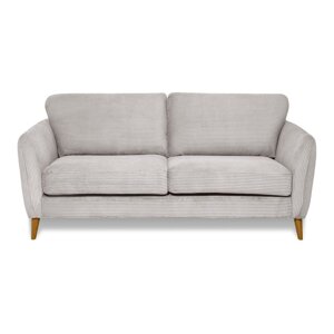 Svijetlo siva sofa od samta 170 cm Paris – Scandic