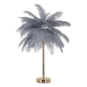 Siva/u zlatnoj boji stolna lampa (visina 55 cm) Palm – Mauro Ferretti