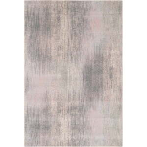 Ružičasti/sivi vuneni tepih 240x340 cm Calvi rose – Agnella