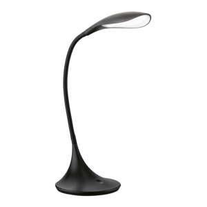 Crna LED stolna lampa s mogućnosti zatamnjivanja (visina 37,5 cm) Nil – Fischer & Honsel