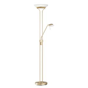 LED stojeća svjetiljka s mogućnosti zatamnjivanja u zlatnoj boji (visina 182 cm) Pool – Fischer & Honsel