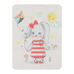 Bijeli dječji tepih 80x140 cm Happy Bunny – Oyo Concept