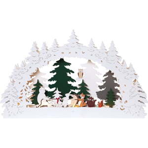 Božićni svjetlosni ukras Forest Friends – Star Trading
