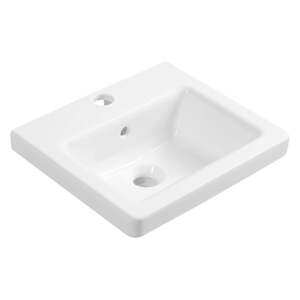 Bijeli keramički umivaonik 40x35 cm City – Sapho