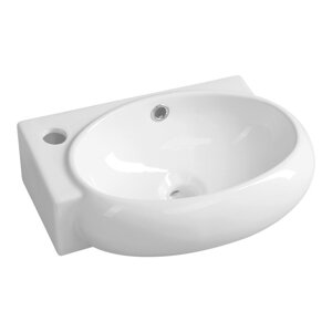 Bijeli keramički umivaonik za WC 43x28,5 cm Ribera – Sapho