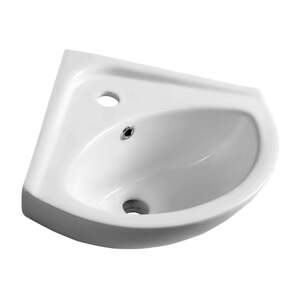 Bijeli keramički umivaonik za WC 34x34 cm Luigi – Sapho