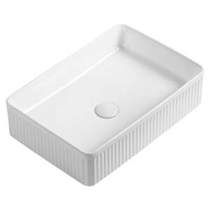 Bijeli keramički umivaonik 50x34 cm Picobello – Sapho