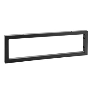 Crna željezna potpora za pult 44x2 cm – Sapho