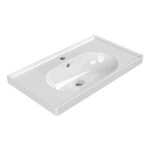 Bijeli keramički umivaonik 80x45 cm Brand – Sapho