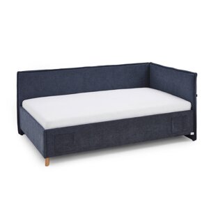 Tamno plavi kutni dječji krevet 140x200 cm Fun – Meise Möbel
