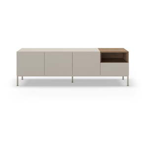 Krem TV komoda 180x55 cm Cailin – Marckeric