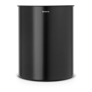 Mat crna željezna kanta za smeće 15 l – Brabantia