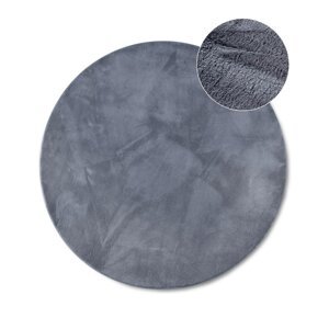Antracitno sivi okrugao tepih ø 160 cm Leon – Villeroy&Boch