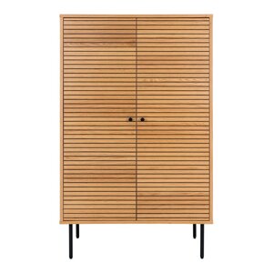 Ormarić u dekoru hrasta u prirodnoj boji 80x130 cm Kyoto – House Nordic