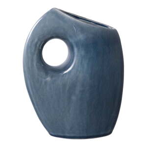 Tamno plava keramička vaza (visina 18 cm) – House Nordic