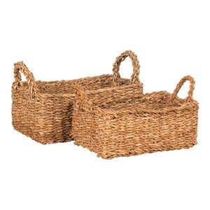 Košare u setu 2 kom od morske trave 32x23x13 cm Morella – House Nordic
