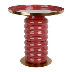 Metalni okrugli pomoćni stol ø 41 cm Ruby – Leitmotiv